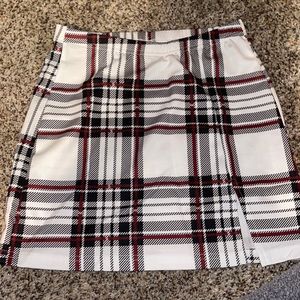 Plaid Skirt